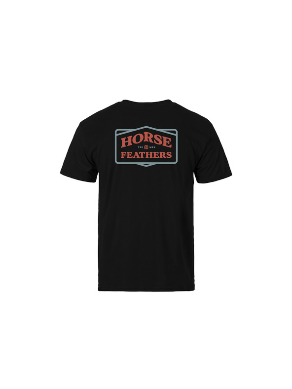 Horsefeathers Summit t-shirt black HORSEFEATHERS