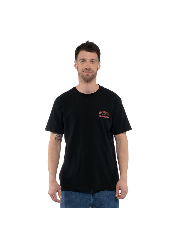 Horsefeathers Summit t-shirt black HORSEFEATHERS