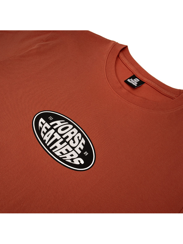 Horsefeathers Tricou Dynamo roșu HORSEFEATHERS