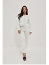 Moodo Jeans albi mom pentru femei Moodo