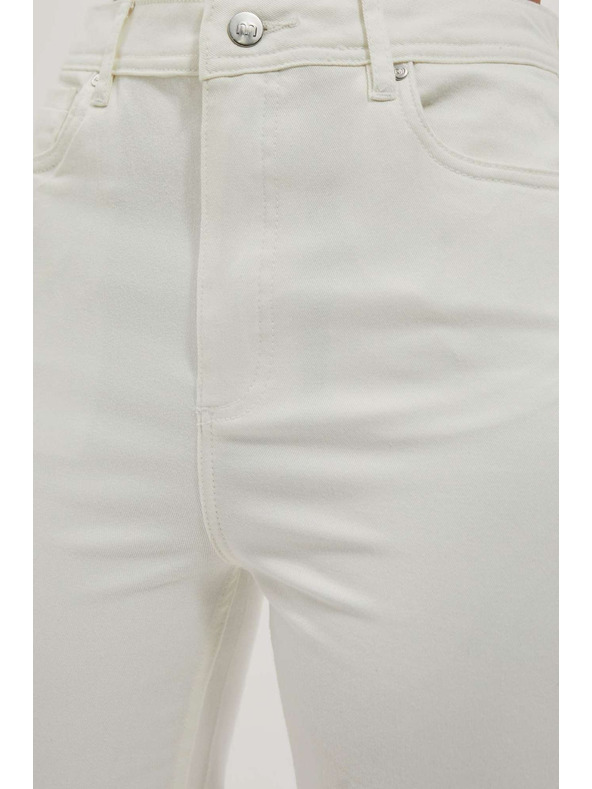 Moodo Jeans albi mom pentru femei Moodo