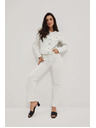 Moodo Jeans albi mom pentru femei Moodo