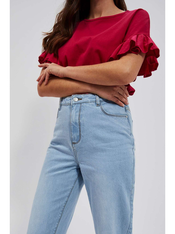 Moodo Jeans pentru femei Moodo – albastru