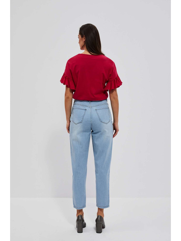 Moodo Jeans pentru femei Moodo – albastru