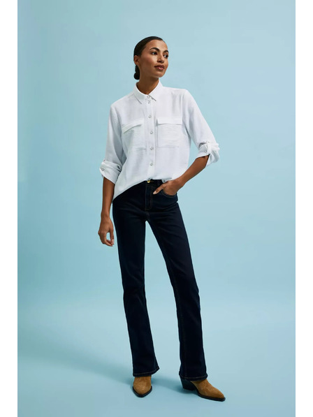 Moodo Jeans pentru femei Moodo – albastru închis