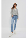 Moodo Jeans pentru femei Moodo – albastru deschis