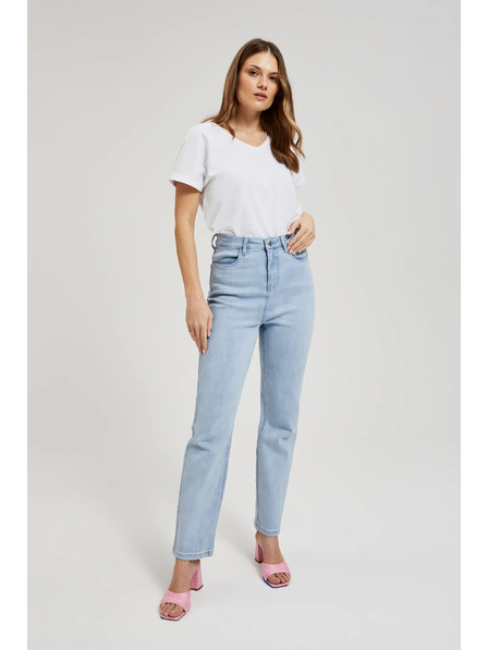 Moodo Jeans pentru femei Moodo – albastru deschis