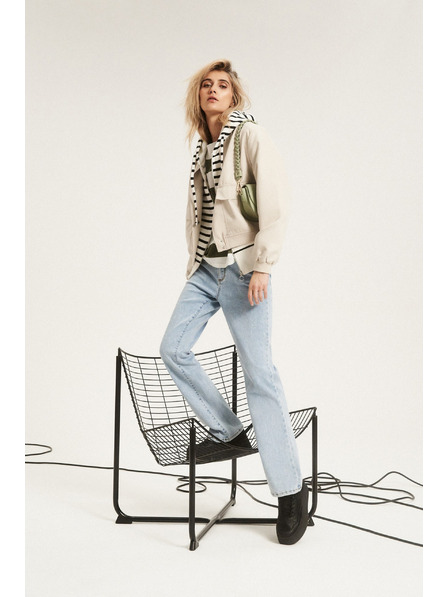 Moodo Jeans pentru femei Moodo – albastru deschis
