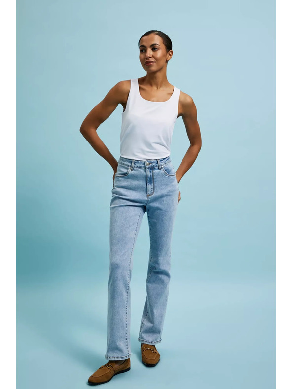 Moodo Jeans pentru femei Moodo – albastru deschis