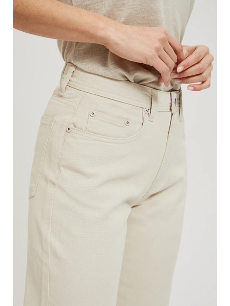 Moodo Jeans pentru femei Moodo – bej deschis