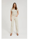 Moodo Jeans pentru femei Moodo – bej deschis