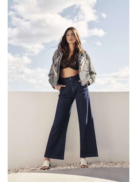 Moodo Jeans pentru femei Moodo – albastru închis