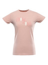 ALPINE PRO Tricou din bumbac pentru femei ALPINE PRO SUMEKA peach whip variantă pb
