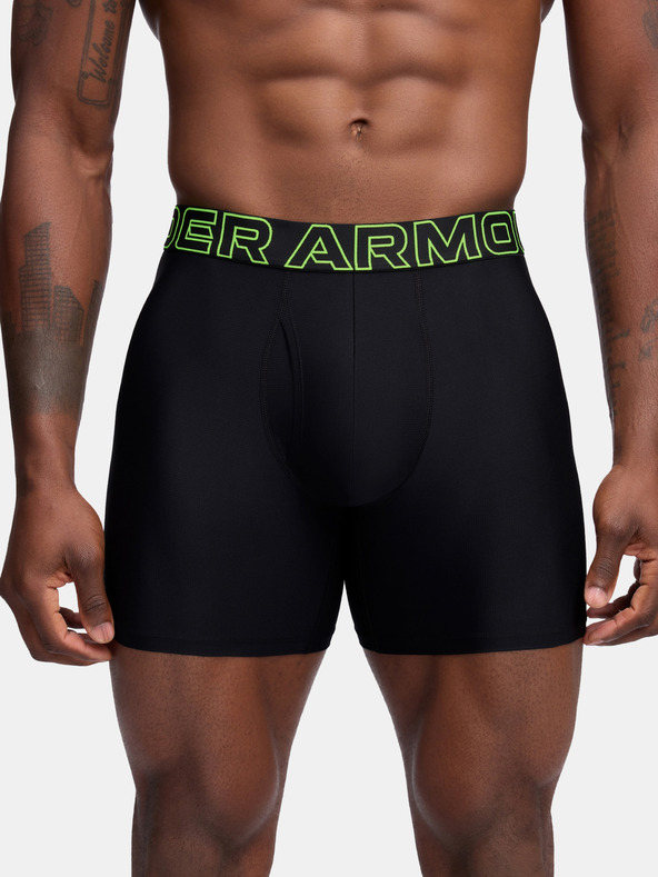 Under Armour Boxeri pentru bărbați Under Armour M UA Perf Tech Mesh 6in (3 buc)