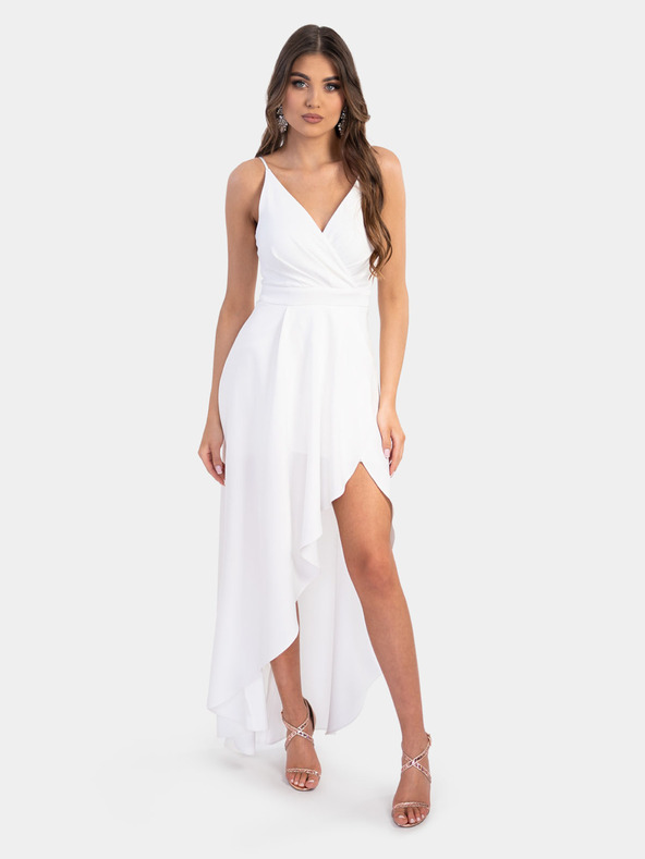 Edoti Rochie maxi crem LOVE