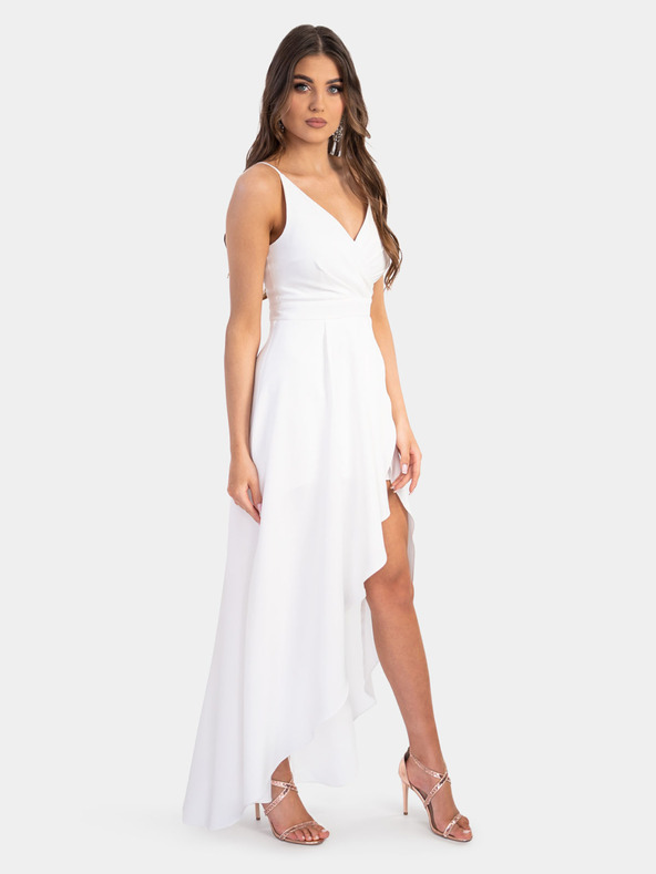 Edoti Rochie maxi crem LOVE