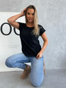 Edoti Tricou cu buzunar - negru