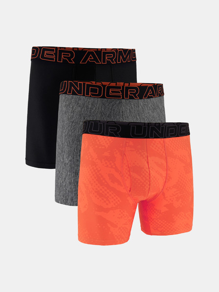 Under Armour Boxeri pentru bărbați Under Armour M UA Perf Tech Nov 6in (3 buc)