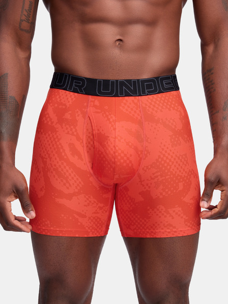 Under Armour Boxeri pentru bărbați Under Armour M UA Perf Tech Nov 6in (3 buc)