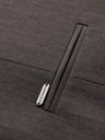 Ombre Clothing Vestă elegantă gri SLIM FIT pentru bărbați