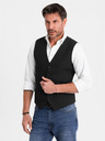 Ombre Clothing Vestă elegantă SLIM FIT pentru bărbați