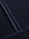 Ombre Clothing Sacou bleumarin închis SLIM din țesătură fin structurată pentru bărbați