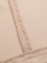 Ombre Clothing Sacou bej SLIM din țesătură fin structurată pentru bărbați