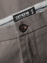 Ombre Clothing Pantaloni chino pentru bărbați REGULAR FIT cu structură fină - gri