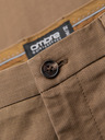 Ombre Clothing Pantaloni chino pentru bărbați REGULAR FIT cu structură fină - bej închis