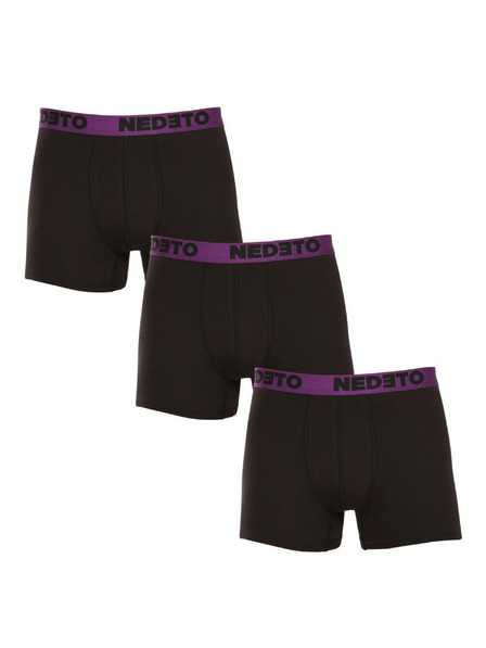 Nedeto Set trei - boxeri Nedeto negri