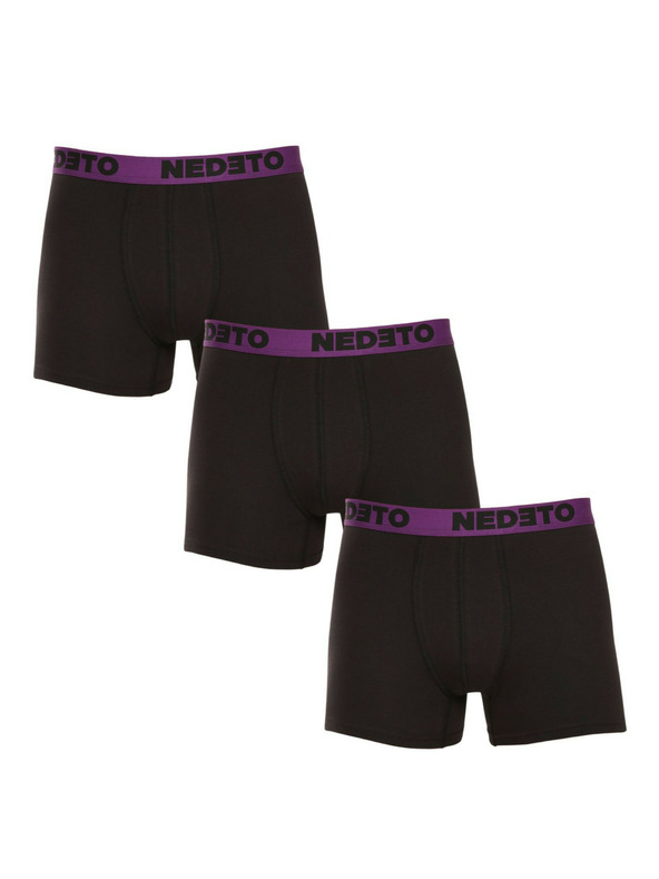 Nedeto Set trei - boxeri Nedeto negri