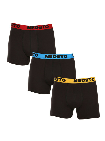 Nedeto Set trei - boxeri Nedeto negri