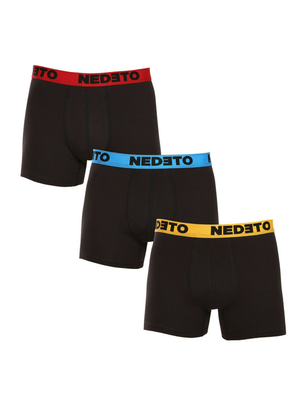 Nedeto Set trei - boxeri Nedeto negri