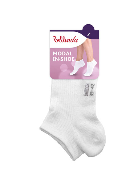 Bellinda Șosete pentru femei din modal - alb