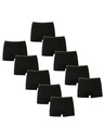 Nedeto Set de zece - (8+2 gratuite) boxeri pentru bărbați Nedeto basic negri
