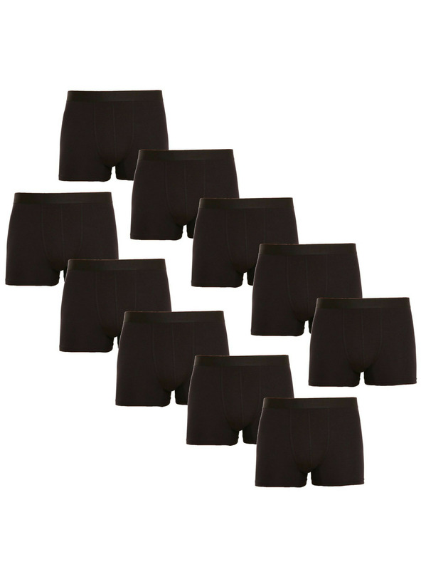 Nedeto Set de 10 - boxeri pentru bărbați Nedeto negri