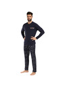 Nedeto Pijama Nedeto multicoloră pentru bărbați
