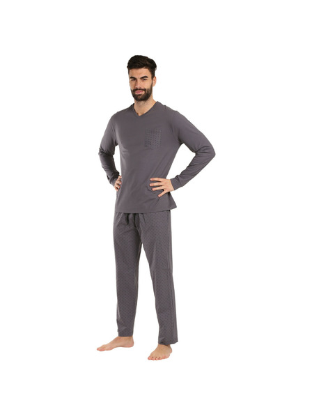 Nedeto Pijama Nedeto gri pentru bărbați