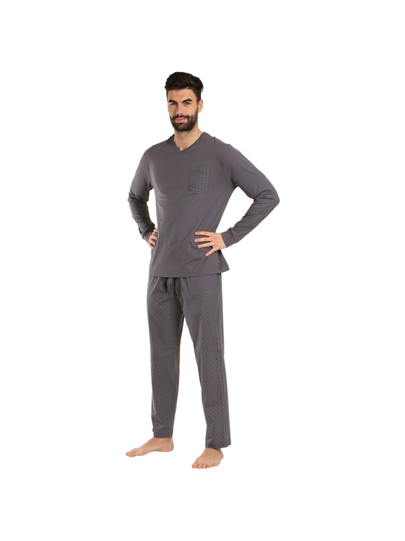 Nedeto Pijama Nedeto gri pentru bărbați