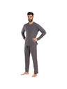 Nedeto Pijama Nedeto gri pentru bărbați