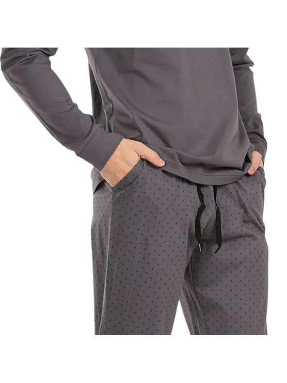 Nedeto Pijama Nedeto gri pentru bărbați