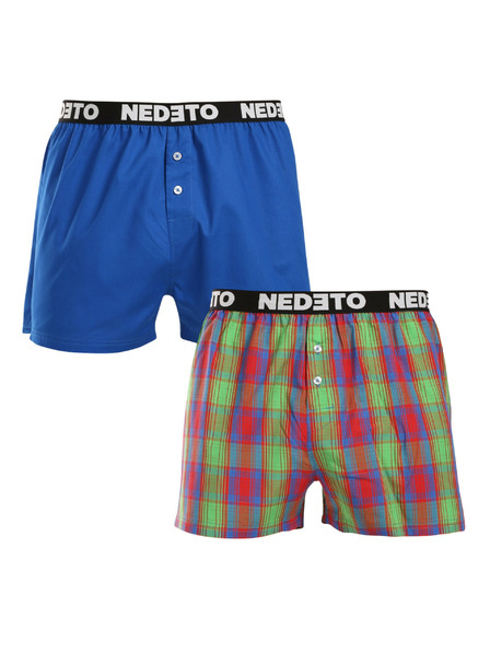Nedeto Set de două - chiloți Nedeto multicolor pentru bărbați
