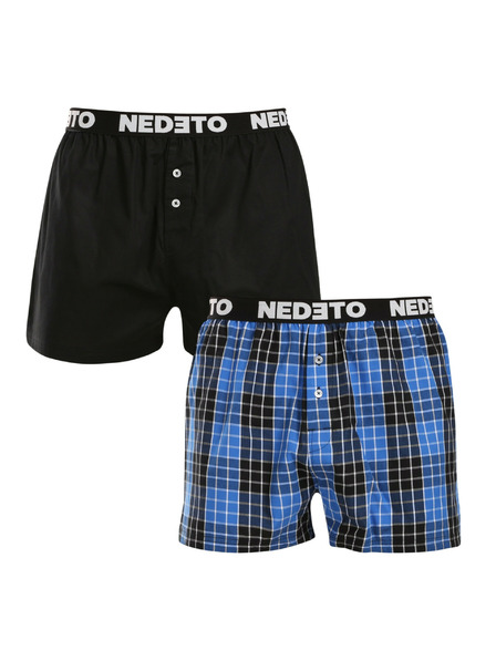 Nedeto Set de două - chiloți Nedeto multicolor pentru bărbați