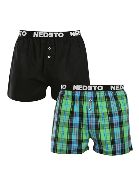 Nedeto Set de două - chiloți Nedeto multicolor pentru bărbați