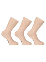 Nedeto Set de trei - șosete înalte medicale Nedeto bej