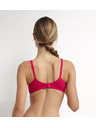 DIM Sutien din bumbac organic pentru femei - roșu
