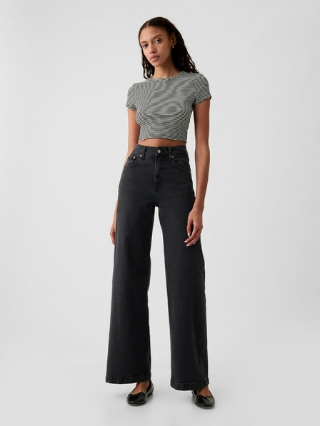GAP Blugi largi High Rise Stride GAP
