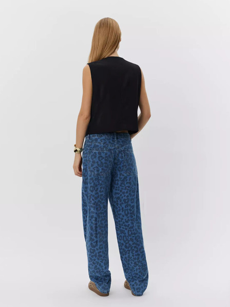 Sofie Schnoor Blugi cu model albastru pentru femei Sofie Schnoor