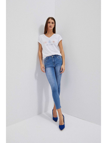 Moodo Jeans pentru femei Moodo – albastru