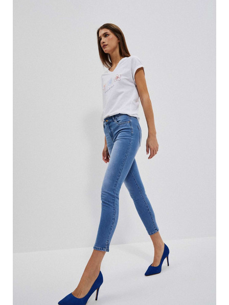 Moodo Jeans pentru femei Moodo – albastru